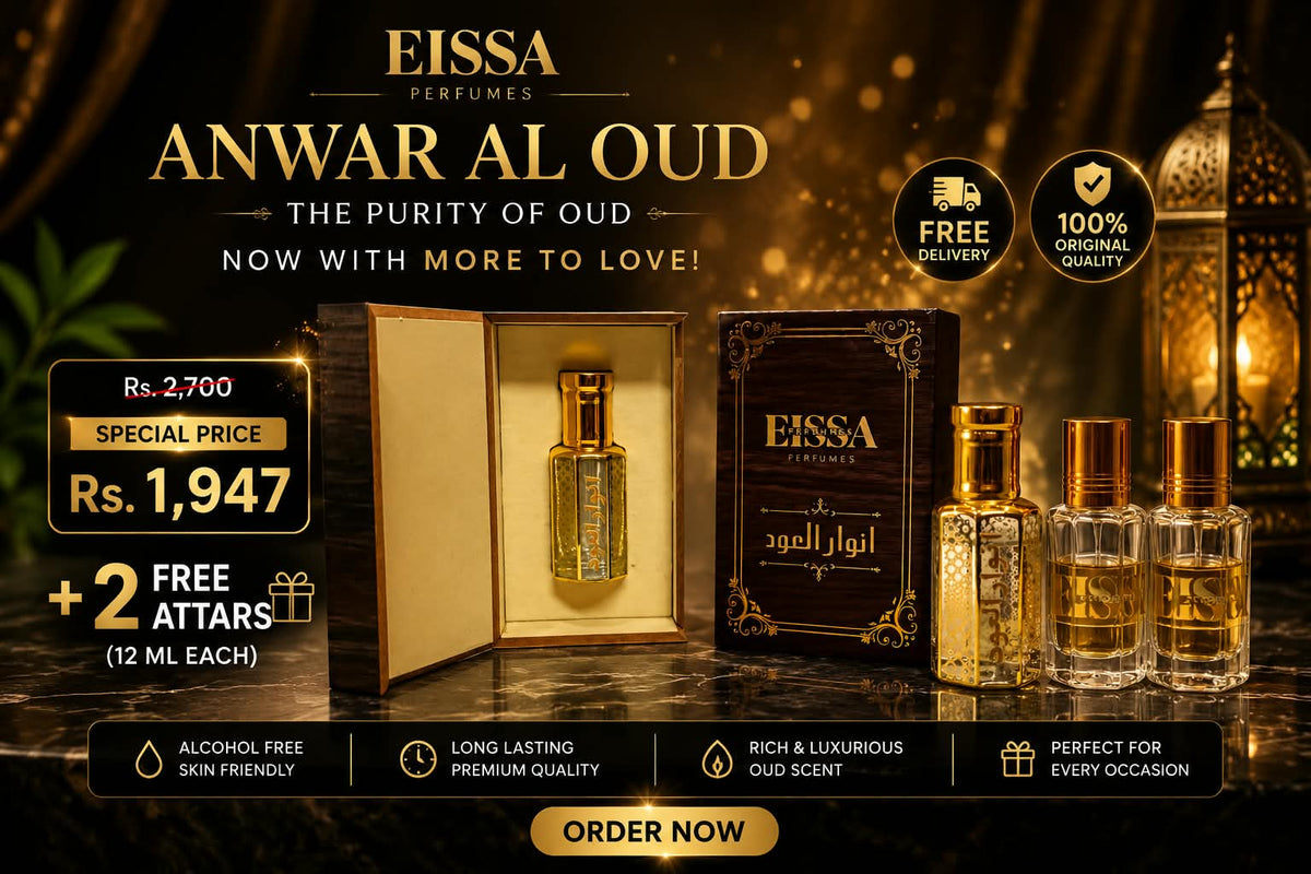 “Anwar Al Oud – Where purity meets prestige.”